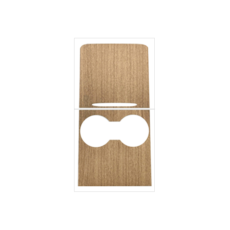 Woodworking Zone - Naklejka na konsolę środkową Tesla Model