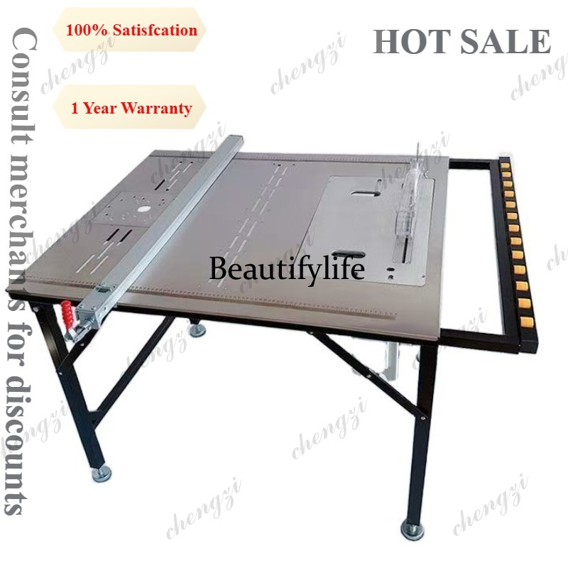 Woodworking Workbench - A81 Bezpyłowa, zintegrowana piła stołowa dla