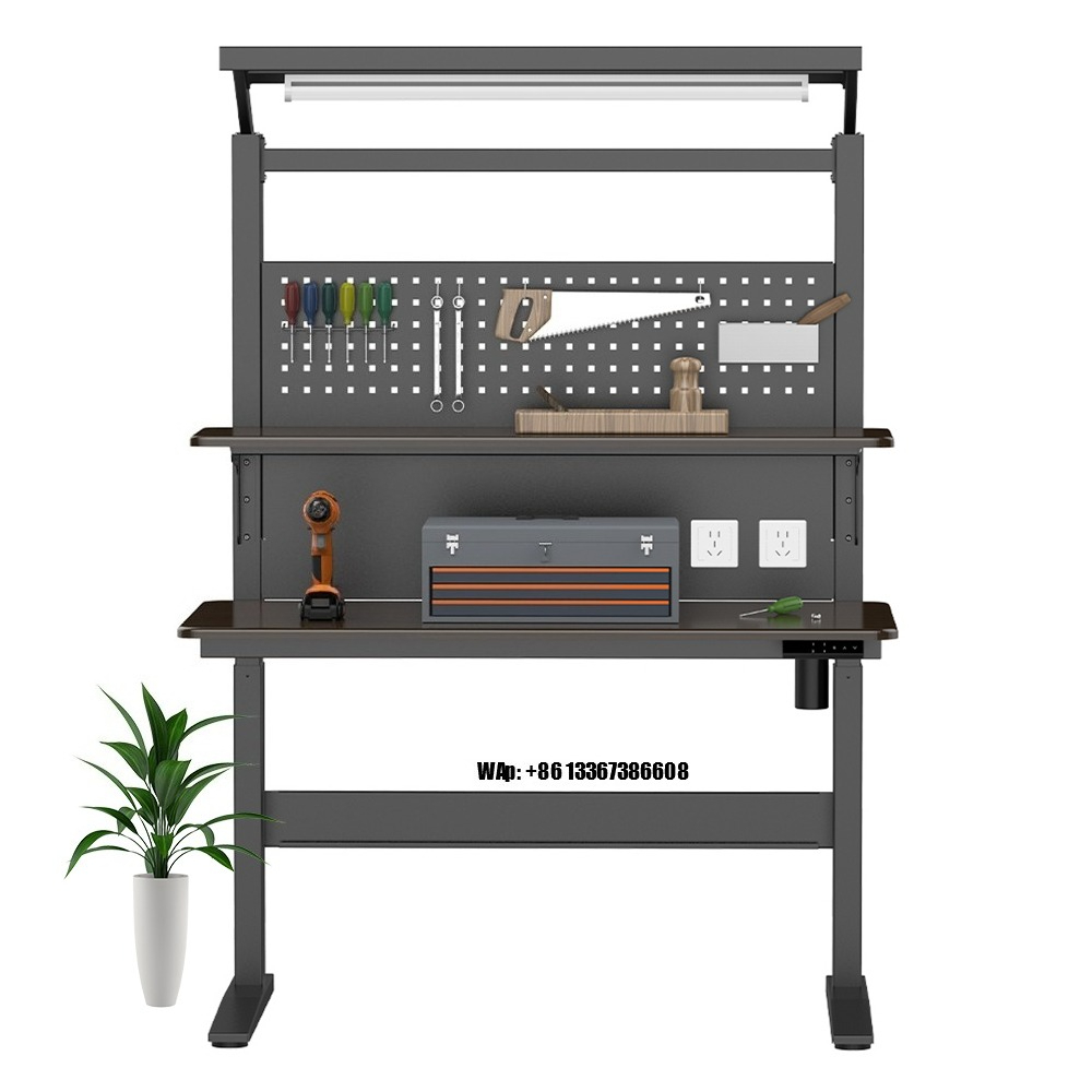 Woodworking Workbench - Regulowany na wysokość stół roboczy stojący