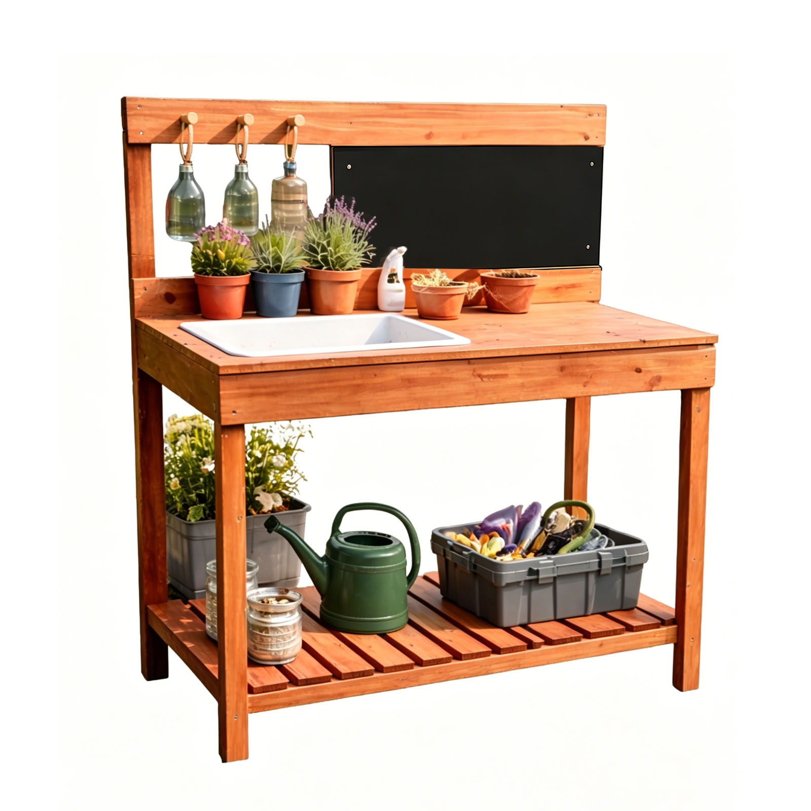 Woodworking Workbench - Drewniane stołki do sadzenia dla dzieci,