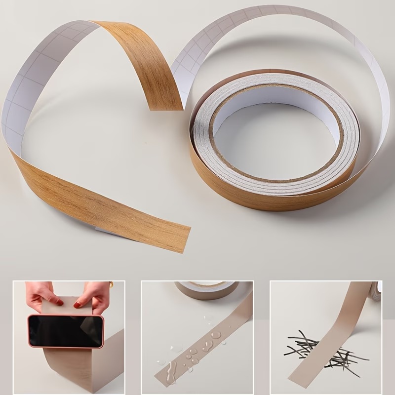 Xfasten Woodworking Tape - 1 rolka 10m/393.7in Taśma imitująca drewno,