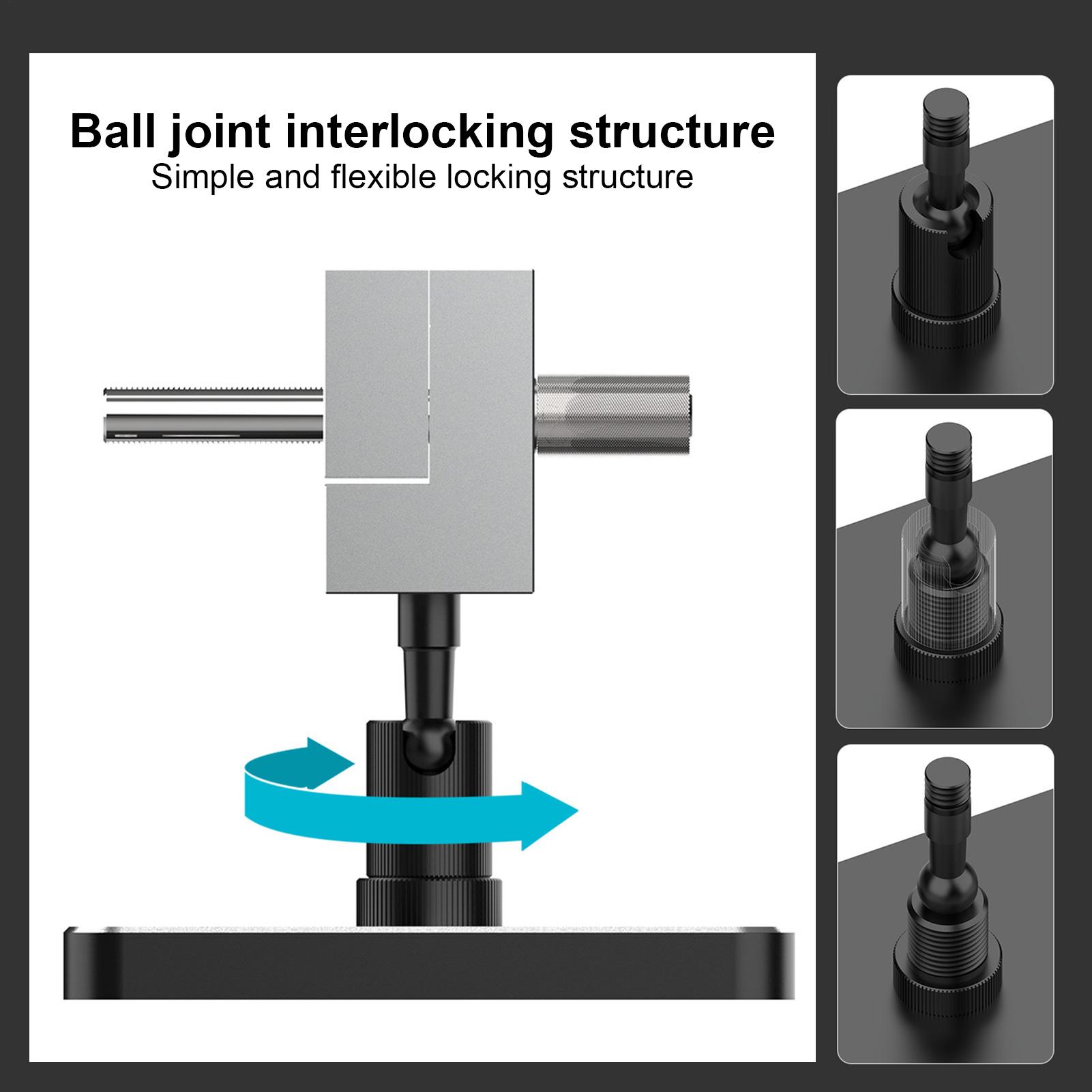 Woodworking Vice Quick Release - Małe imadło stołowe 2w1, imadło precyzyjne