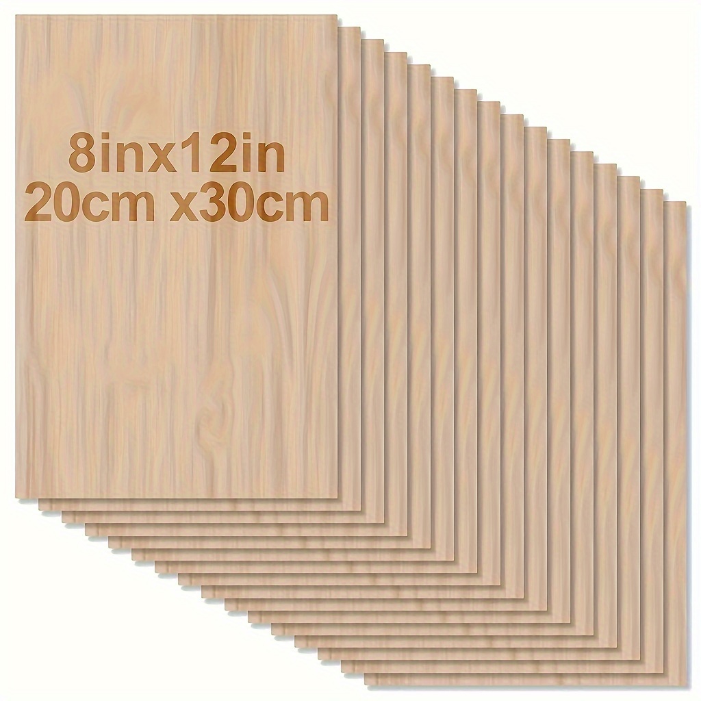 Woodworking Zone - 4/8 sztuk drewna do rękodzieła -