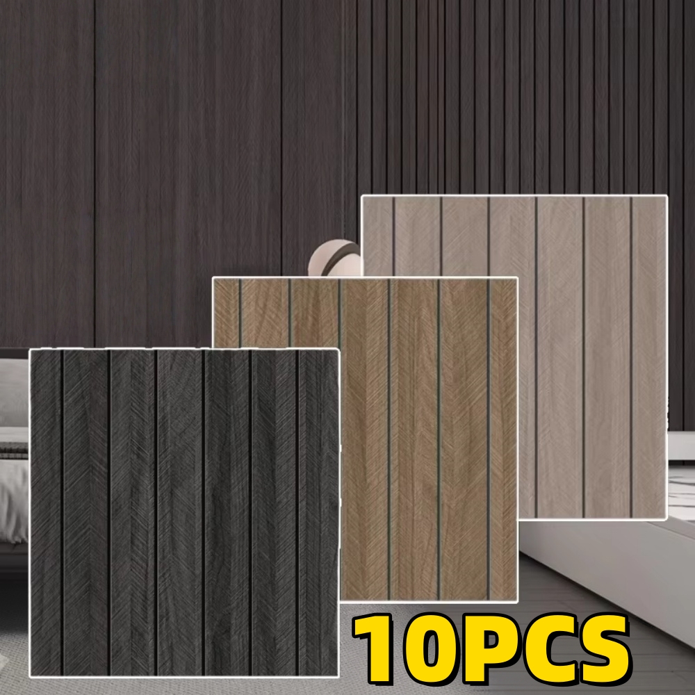 Woodworking Zone - 10 szt. Paneli ściennych z efektem