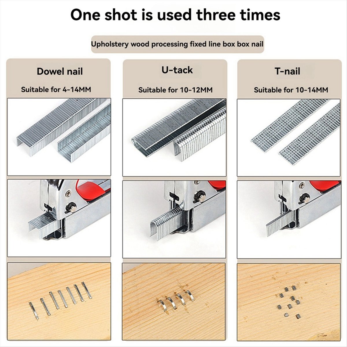 Ręczny zszywacz do gwoździ N82 – Woodworking Tools recenzja i cena