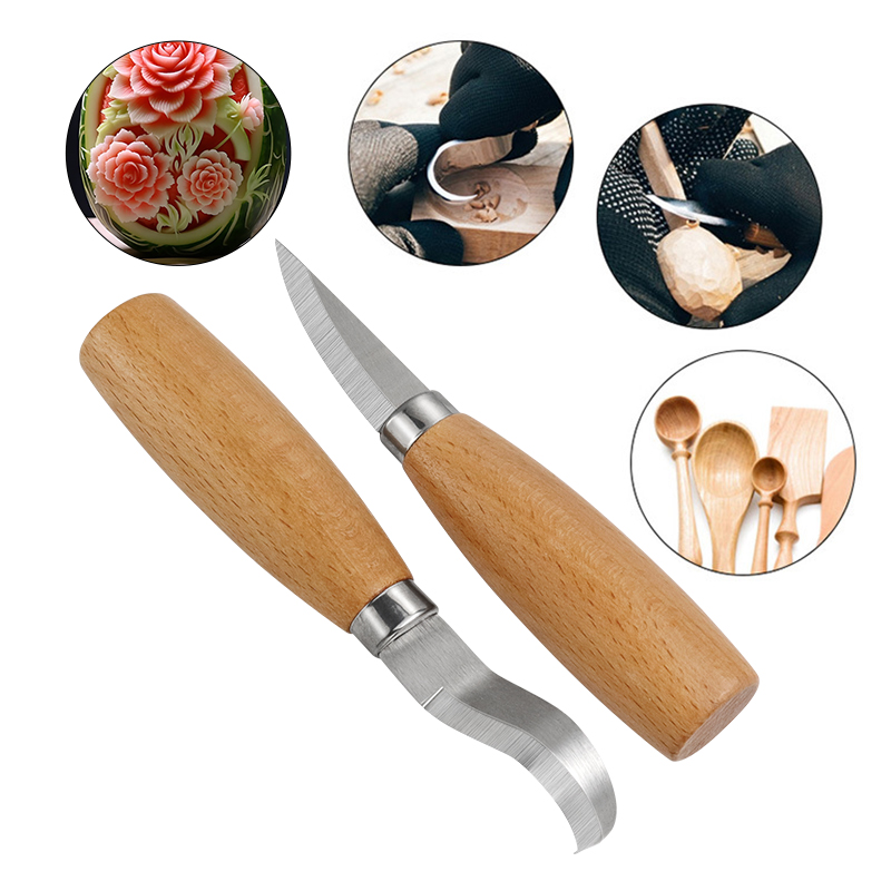 Nóż do rzeźbienia ze stali nie – Woodworking Basics recenzja i cena
