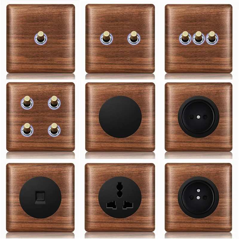 T&i Wood Switch Socket, 86 Wal – Woodworking Zone recenzja i cena