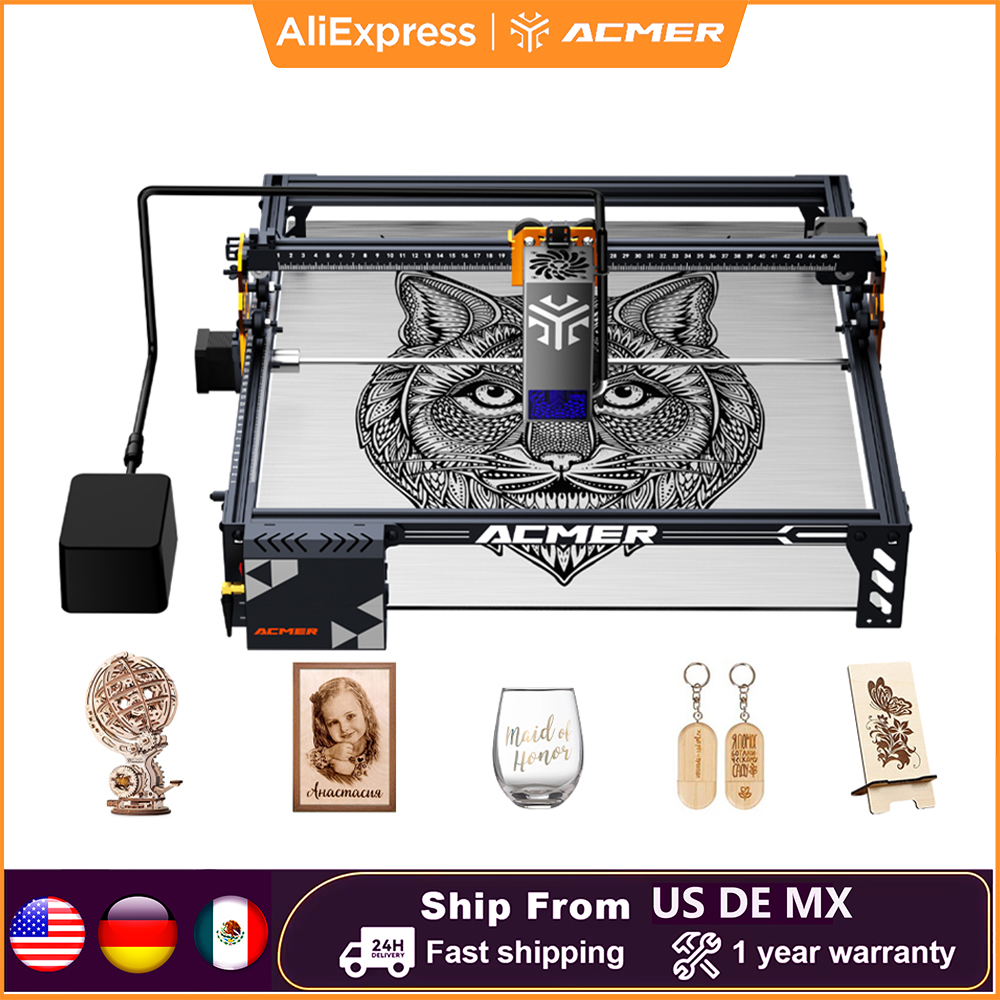 Laserowa grawerka ACMER P1 S P – Woodworking Apps recenzja i cena