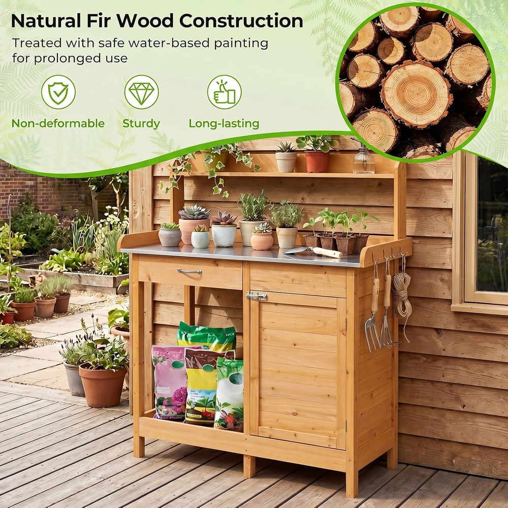Drewniany stół ogrodowy do pra – Woodworking Workbench recenzja i cena