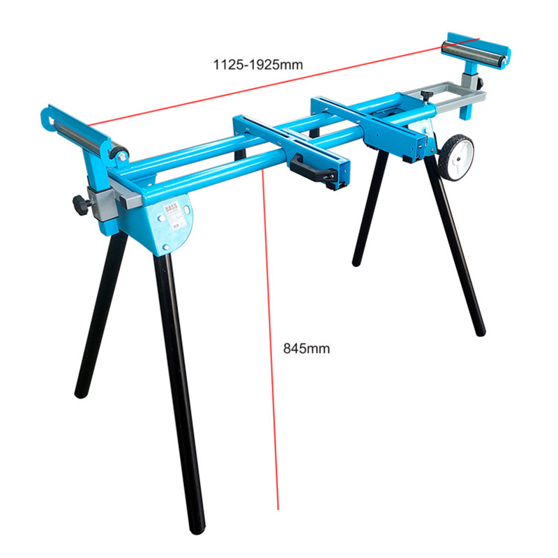 Przenośny stojak do piły ukośn – Woodworking Workbench recenzja i cena