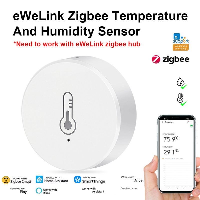 AEE6-Zigbee Mini Czujnik Tempe – Woodworking Apps recenzja i cena